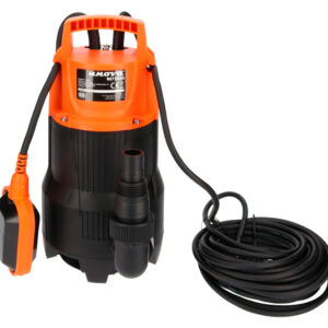 BOMBA ELECTRICA SUMERGIBLE AGUAS SUCIAS 750W EN FIBRA