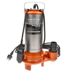 BOMBA ELECTRICA SUMERGIBLE AGUAS SUCIAS 1100W 430L/M – CUCHILLA