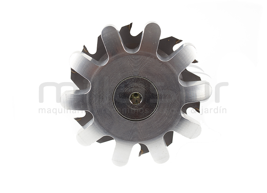 CABEZAL DISCO WIDIA CON PROTECTOR INFERIOR GIRATORIO PARA ELIMINAR BROTES - 100mm - 16 DIENTES