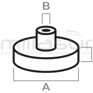 CAMPANA EMBRAGUE PIÑON RECAMBIABLE 3/8 STIHL 038, MS380, MS381