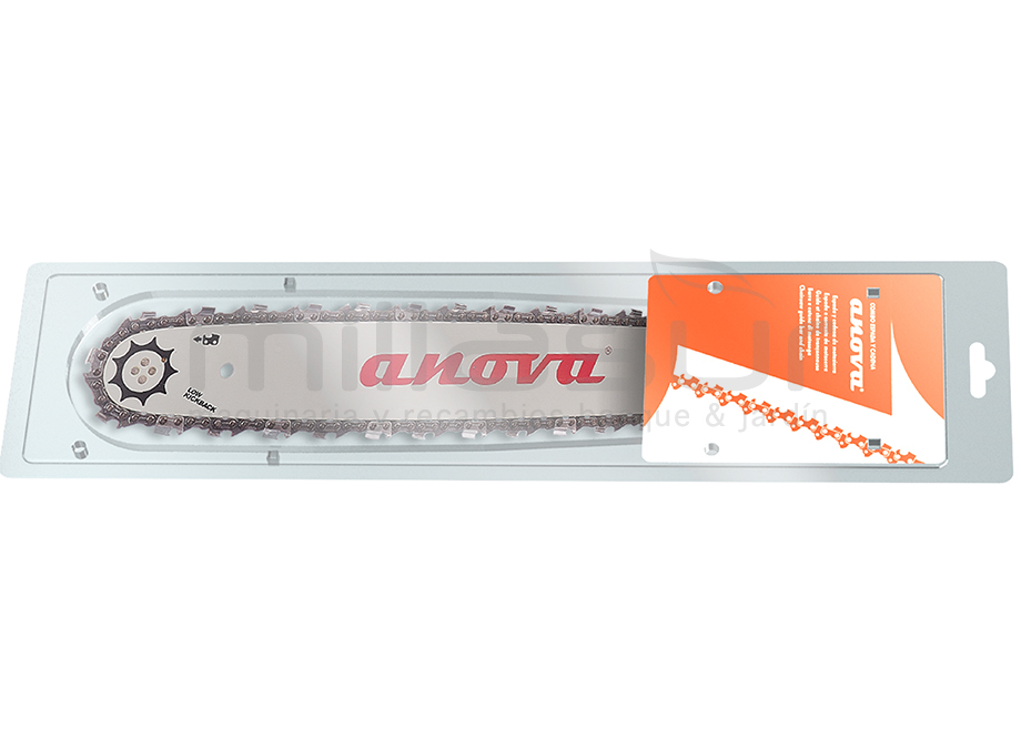 COMBO ESPADA + CADENA ANOVA POULAN DOLMAR HUSQV 16" - 3/8BP - .050 1,3mm - 57E