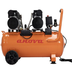 COMPRESOR AIRE ANOVA 50L – 8BAR – SIN ACEITE – 260L/MIN COMPRESOR AIRE ANOVA 50L – 8BAR – SIN ACEITE – 260L/MIN