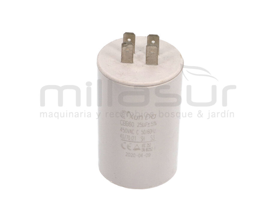 CONDENSADOR 25UF/450V BE1100 (47)