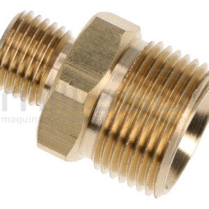 CONECTOR MANGUERA HIDROLIMPIADORA 22MM MACHO – 1/4″ MACHO CONECTOR MANGUERA HIDROLIMPIADORA 22MM MACHO – 1/4″ MACHO