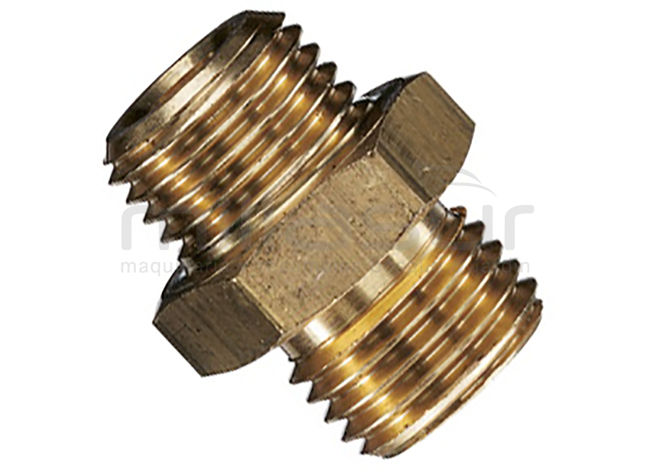 CONECTOR REDUCTOR MANGUERA HIDROLIMPIADORA 1/2" MCH / 3/8" MCH