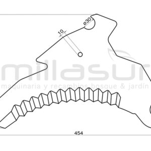 CUCHILLA AUTOCARGADOR ADAPTABLE A KRONE MX320GD, MX350, … CUCHILLA AUTOCARGADOR ADAPTABLE A KRONE MX320GD, MX350, …