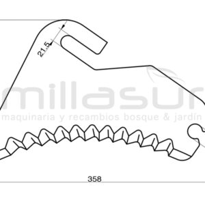 CUCHILLA DE EMPACADORA ADPATABLE A MC HALE F540, F5400C, F550, … CUCHILLA DE EMPACADORA ADPATABLE A MC HALE F540, F5400C, F550, …
