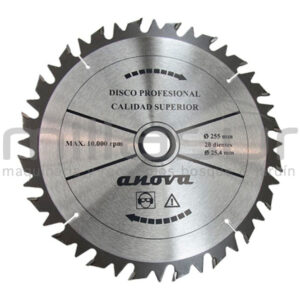 DISCO WIDIA SEMI-PROF.255x3x20 (ANTIRREBOTE RECTO) DISCO WIDIA SEMI-PROF.255x3x20 (ANTIRREBOTE RECTO)