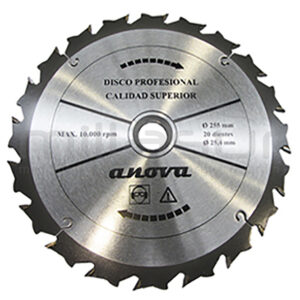 DISCO WIDIA SEMI-PROF.255x3x25,4 (CON ANTIRREBOTE) DISCO WIDIA SEMI-PROF.255x3x25,4 (CON ANTIRREBOTE)