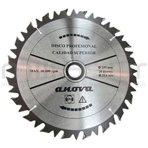 DISCO WIDIA SEMI-PROF.255x3x25,4 (ANTIRREBOTE RECTO) DISCO WIDIA SEMI-PROF.255x3x25,4 (ANTIRREBOTE RECTO)