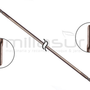 EJE TRANSMISION DESBROZADORA – 7estr 1545mm ( BARRA 24 mm) EJE TRANSMISION DESBROZADORA – 7estr 1545mm ( BARRA 24 mm)
