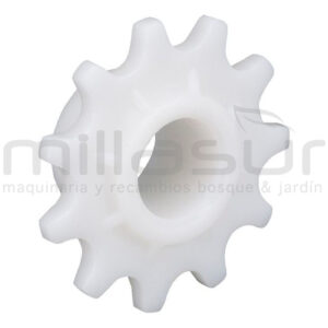 PIÑON PLASTICO TENSOR CADENA GRUPO TRACCIÓN CASTEL G. TC102, TC122 (11 DIENTES) PIÑON PLASTICO TENSOR CADENA GRUPO TRACCIÓN CASTEL G. TC102, TC122 (11 DIENTES)