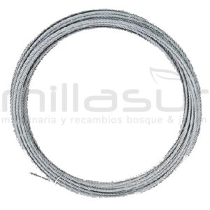 ROLLO CABLE TRENZADO TIPO EMBRAGUE 2,5 mm X 25 m. (19 ALAMBRES) ROLLO CABLE TRENZADO TIPO EMBRAGUE 2,5 mm X 25 m. (19 ALAMBRES)