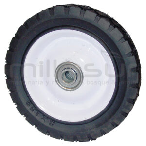 RUEDA GOMA LLANTA MET. COJINETE (200×35 mm. 12,7) RUEDA GOMA LLANTA MET. COJINETE (200×35 mm. 12,7)
