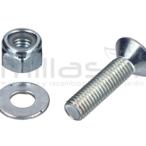 TORNILLO Y TUERCA CUCHILLA TAMBOR  BIO150PTO (3-5-6)