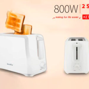 TOSTADORA DECAKILA – 800W – 6 AJUSTES – 2 REBANADAS