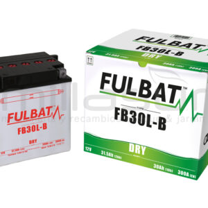 BATERIA 12V FB30L-B ACIDO 30 Ah (165 x 130 x 176) +DER.