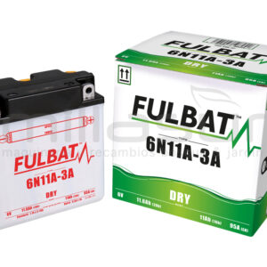BATERIA 6V 6N11A-3A ACIDO 11 Ah (122 x 62 x 131) – IZQ.
