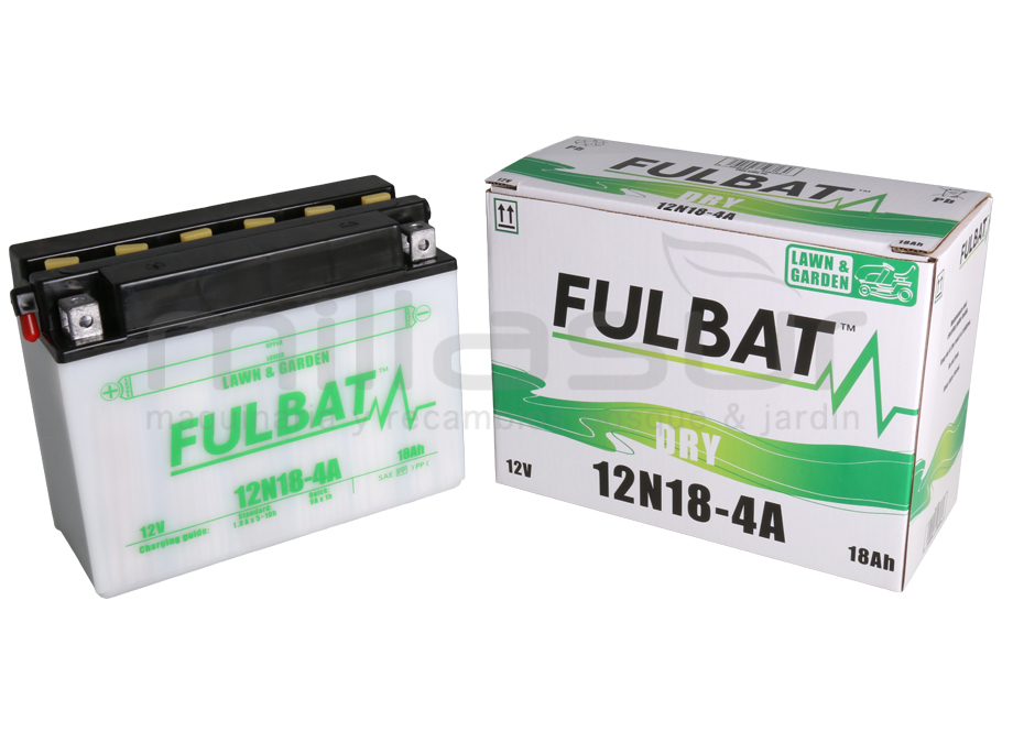 BATERIA ACIDO 12N18-4A 18AH ( 205 x 90 x 162 ) -DER BATERIA ACIDO 12N18-4A 18AH ( 205 x 90 x 162 ) -DER