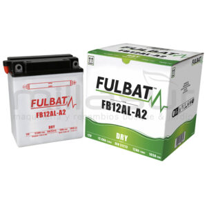 BATERIA MOTO FB12AL-A2 ACIDO 12.6Ah (134 X 80 X 160) +DER