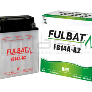 BATERIA MOTO FB14A-A2 12V ACIDO 14 Ah (134 x 89 x 176) -DER.