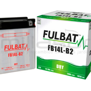 BATERIA MOTO FB14L-B2 ACIDO 14Ah (134 X 89 X 166) +DER (RESPIRO DER)