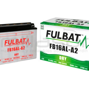 BATERIA MOTO FB16AL-A2 12V ACIDO 16Ah (207 x 71 x 164) +DER. BATERIA MOTO FB16AL-A2 12V ACIDO 16Ah (207 x 71 x 164) +DER.