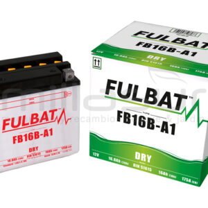 BATERIA MOTO FB16B-A1 DRY 16Ah (160 X 90 X 161) -DER BATERIA MOTO FB16B-A1 DRY 16Ah (160 X 90 X 161) -DER