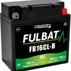 BATERIA MOTO FB16CL-B 12V GEL 19 Ah (175 x 100 x 175) +DER.