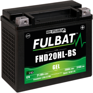 BATERIA MOTO FHD20HL-BS 12V GEL 20 Ah (175 x 87 x 155) +DER.