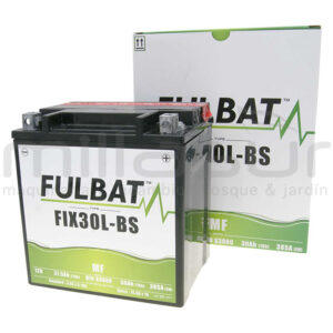 BATERIA MOTO FIX30L-BS MF 30Ah (165 X 125 X 175) +DER