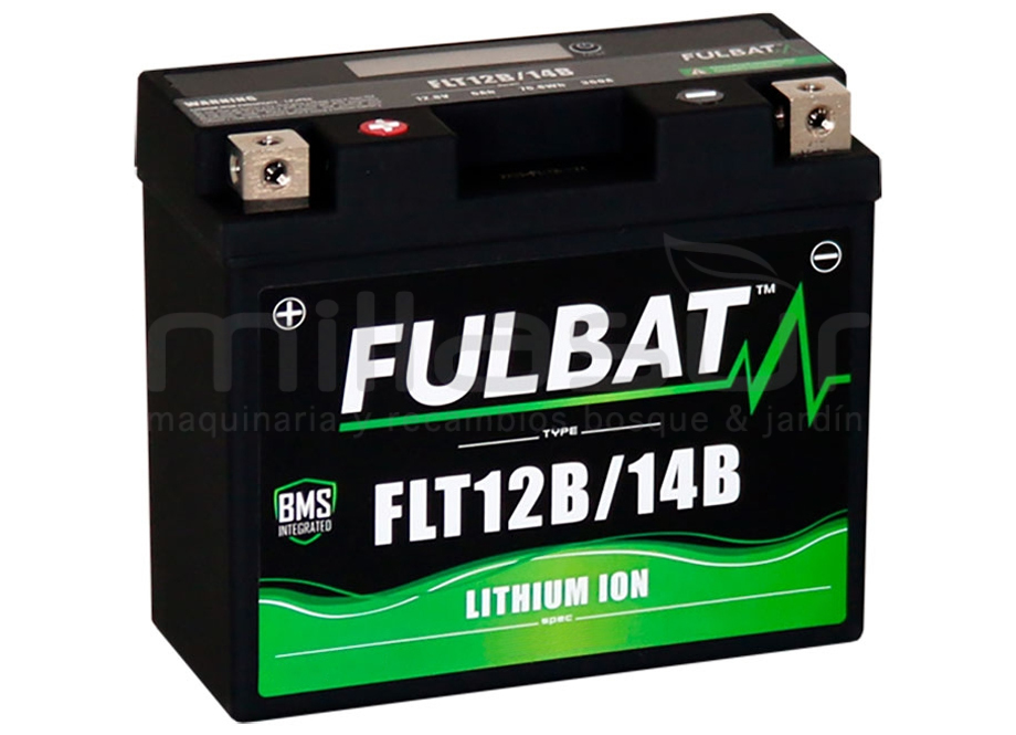 BATERIA MOTO FLT12B 12V LI-ION 64Wh – 350A (150 x 66 x 130) -DER. BATERIA MOTO FLT12B 12V LI-ION 64Wh – 350A (150 x 66 x 130) -DER.