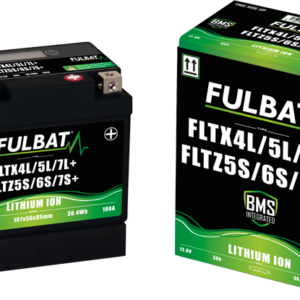 BATERIA MOTO FLTX4L/5L/7L+ – FLTZ5S/6S/7S+ 12V LI-ION 38,4Wh – 180A (107 x 56 x 85) +DER.