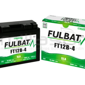 BATERIA MOTO FT12B-4 12V SLA 10Ah (150 x 69 x 130) -DER.