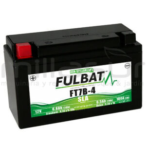 BATERIA MOTO FT7B-4 12V SLA 6.5Ah (150 x 65 x 93 ) -DER.