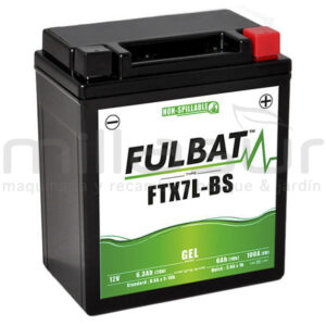 BATERIA MOTO FTX7L-BS 12V LIBRE MANTENIMIENTO 6.3Ah (113 x 70 x 130) +DER.