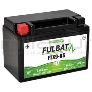 BATERIA MOTO FTX9-BS 12V LIBRE MANTENIMIENTO 8.4Ah (150 x 87 x 105) -DER.