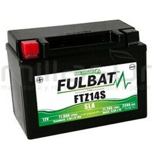 BATERIA MOTO FTZ14S 12V SLA 11.2 Ah (150 x 88 x 110) -DER.