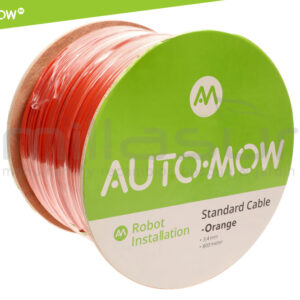 BOBINA CABLE PERIMETRO ROBOT CORTAC. AUTO-MOW 800M – 3,4mm STANDARD – NARANJA BOBINA CABLE PERIMETRO ROBOT CORTAC. AUTO-MOW 800M – 3,4mm STANDARD – NARANJA