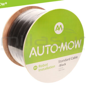 BOBINA CABLE PERIMETRO ROBOT CORTAC. AUTO-MOW 800M – 3,4mm STANDARD – NEGRO BOBINA CABLE PERIMETRO ROBOT CORTAC. AUTO-MOW 800M – 3,4mm STANDARD – NEGRO