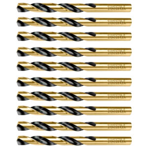 BOLSA 10 BROCAS TALADRO HSS (6MM – 93MM)