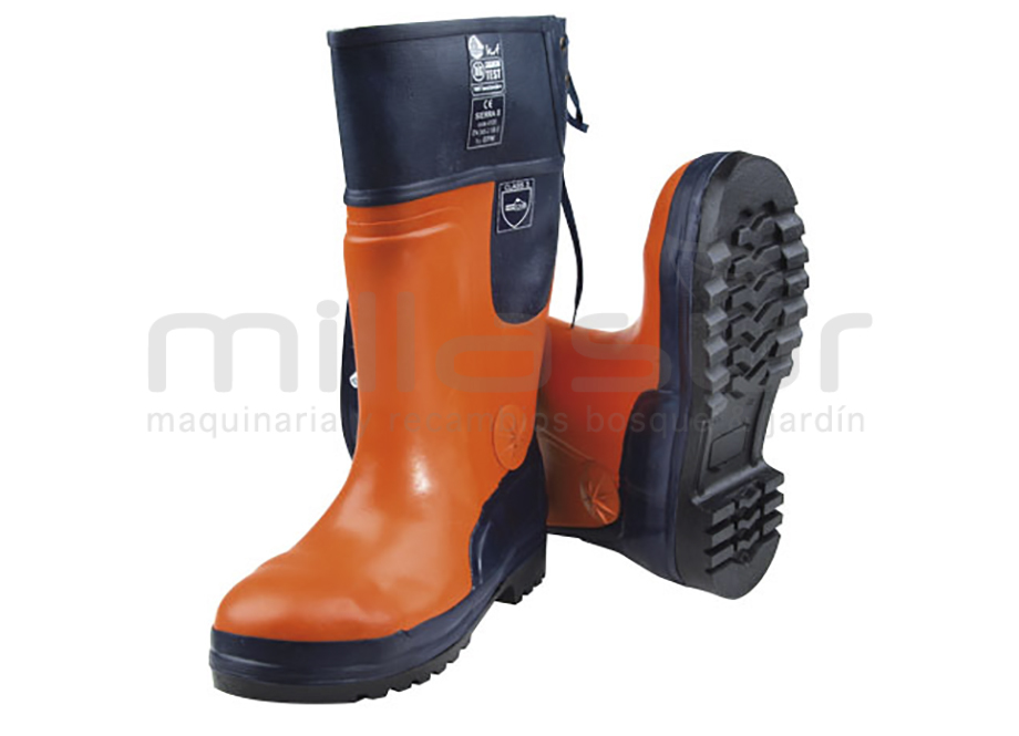 BOTAS SEGURIDAD ANTICORTE CLASE 3 – TALLA 42 BOTAS SEGURIDAD ANTICORTE CLASE 3 – TALLA 42