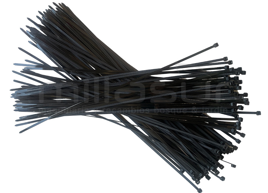 PACK DE 100 BRIDAS DE PLASTICO 450 x 4.8