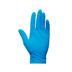 CAJA DE 100 GUANTES NITRILO AZUL – TALLA M