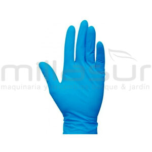 CAJA DE 100 GUANTES NITRILO AZUL – TALLA S