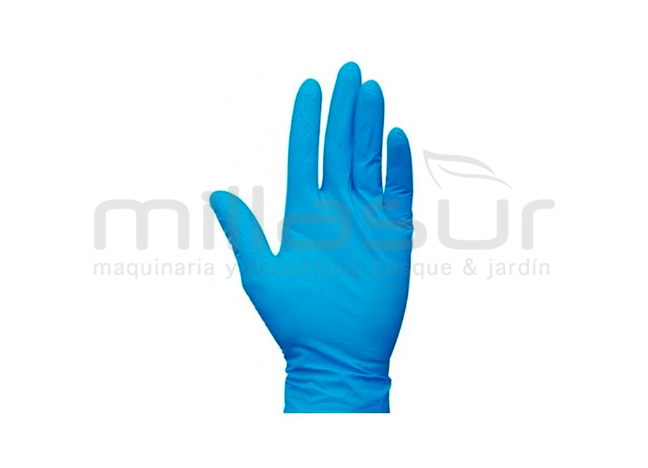 CAJA DE 100 GUANTES NITRILO AZUL – TALLA S CAJA DE 100 GUANTES NITRILO AZUL – TALLA S