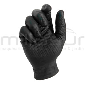 CAJA DE 50 GUANTES TALLER NITRILO DIAMANTADO NEGRO – TACTO RUGOSO – TALLA L CAJA DE 50 GUANTES TALLER NITRILO DIAMANTADO NEGRO – TACTO RUGOSO – TALLA L