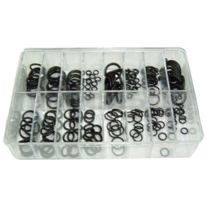 CAJA JUNTAS TORICAS GOMA – 225 PIEZAS
