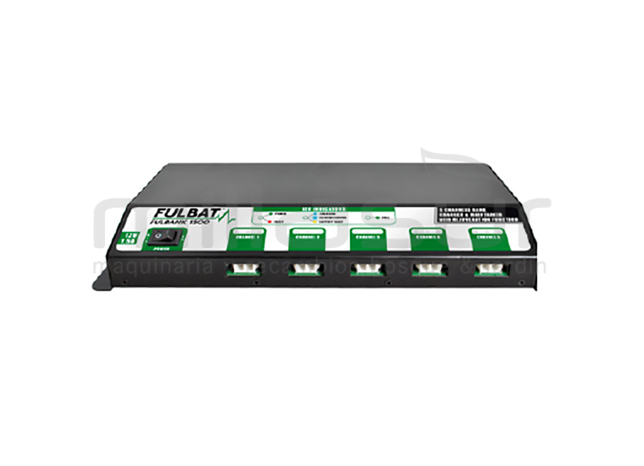 CARGADOR DE BATERIAS FULBANK 1500 1.5A – 12V CARGADOR DE BATERIAS FULBANK 1500 1.5A – 12V