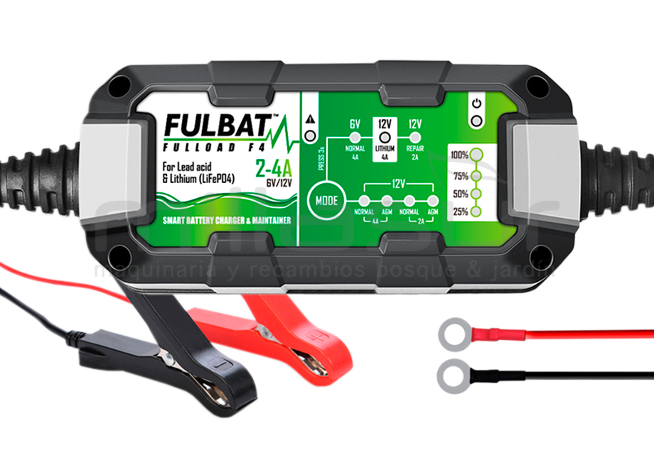 CARGADOR DE BATERIAS FULLOAD F4 2-4Ah